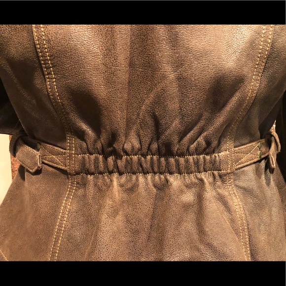 Leather Bomber Jacket -Lloyd Elliot’s Country Club - Picture 6 of 8